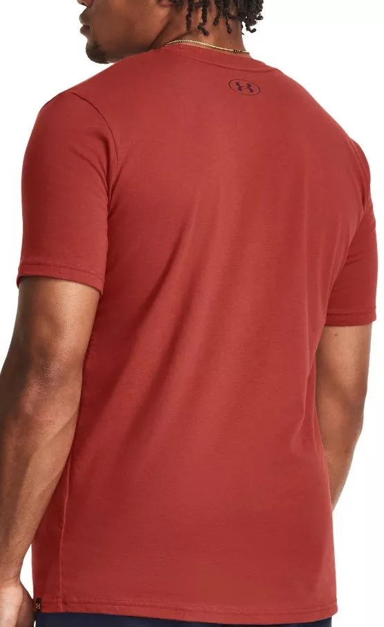 Tricou Under Armour UA PJT ROCK IRON SS-RED