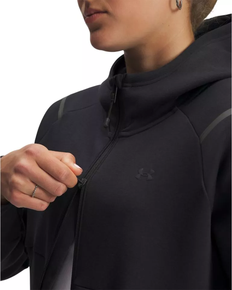 Суитшърт с качулка Under Armour Unstoppable Flc FZ-BLK