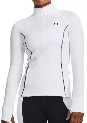 UA Train CW 1/2 Zip-WHT