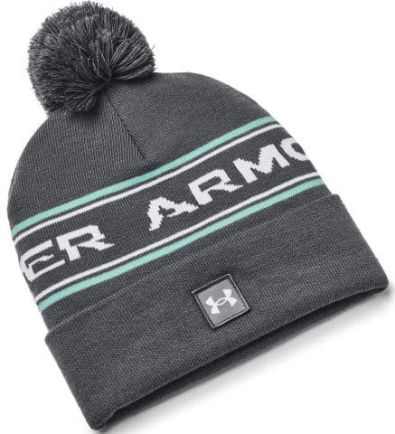 UA Men's Halftime Pom Beanie-GRY