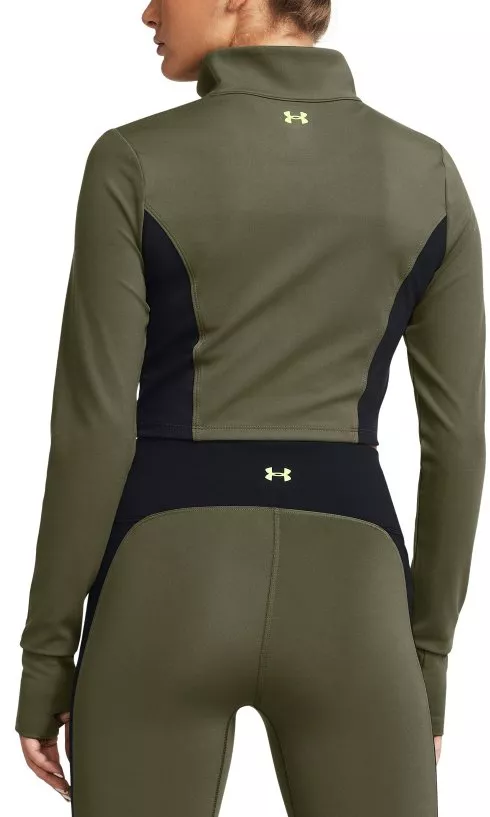 Тениска с дълъг ръкав Under Armour Pjt Rck LetsGo Crop FZ