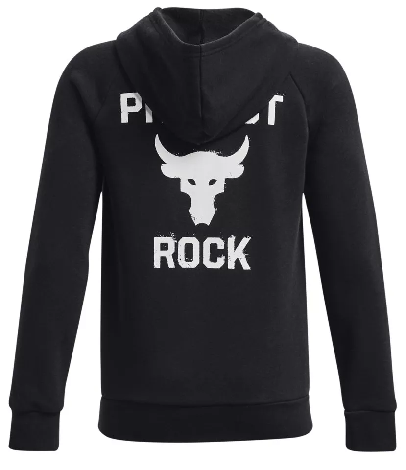 Sweatshirt med huva Under Armour Project Rock Rival Fleece