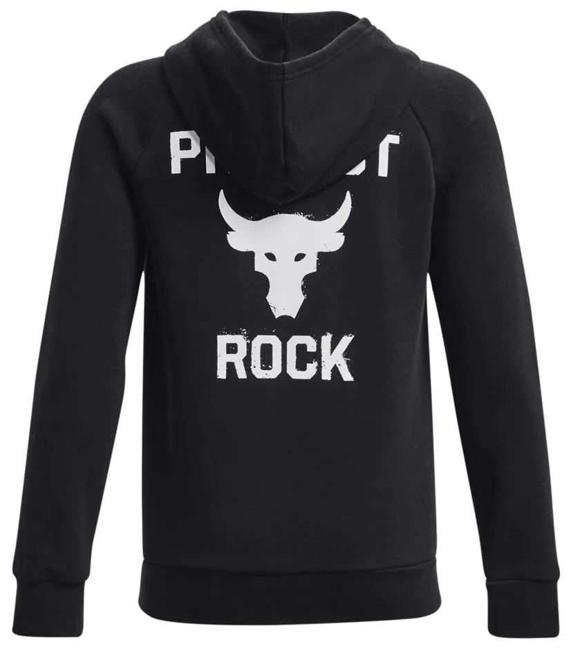 Φούτερ-Jacket με κουκούλα Under Armour Project Rock Rival Fleece