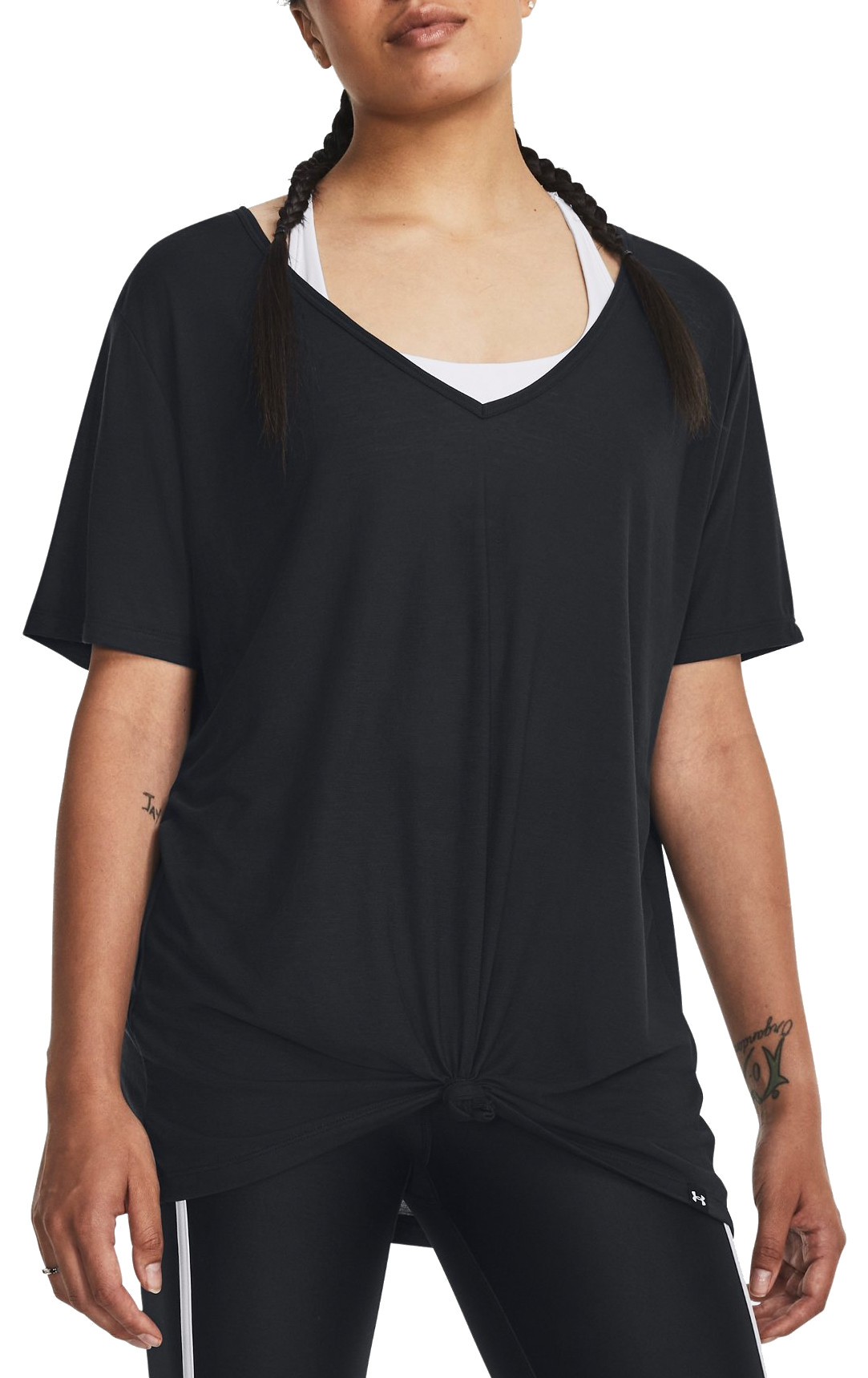 Tricou Under Armour Project Rock Completer Deep V T
