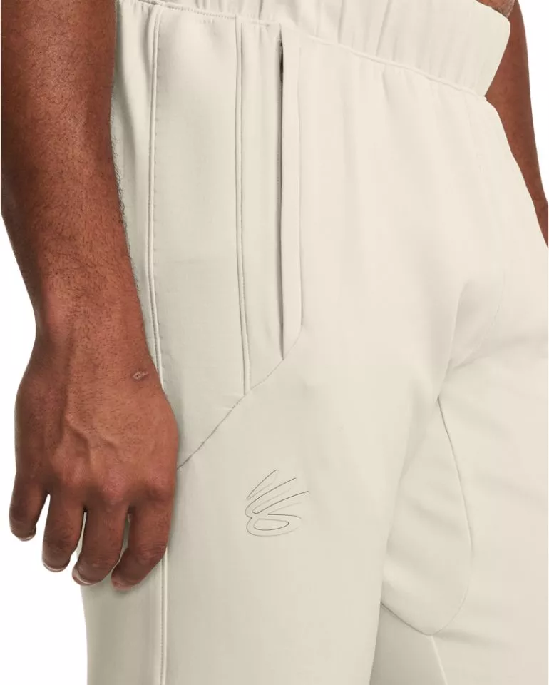 Spodnie Under Armour Curry Playable Pant-WHT