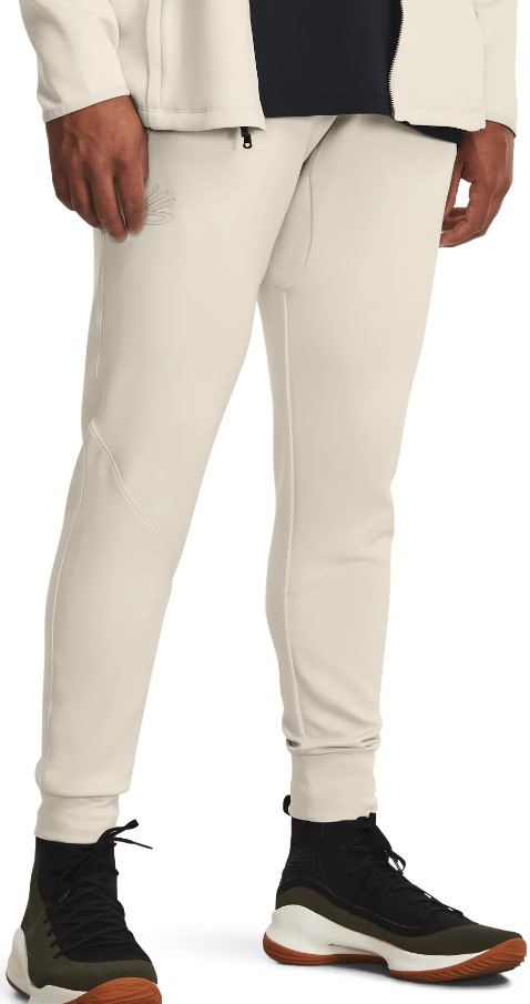 Nohavice Under Armour Curry Playable Pant-WHT