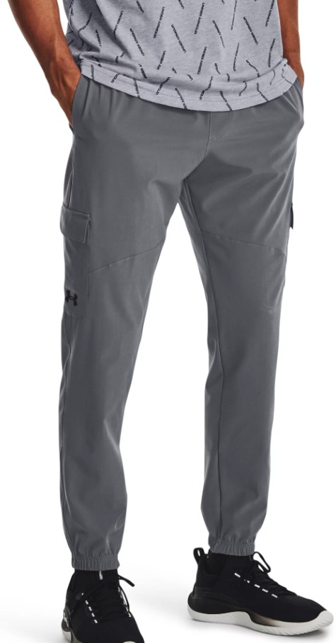 Housut Under Armour UA Stretch Woven Cargo Pants-GRY