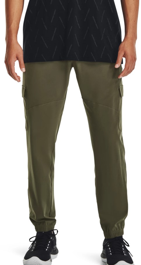 Pants Under Armour Stretch Woven Cargo Hose Grün