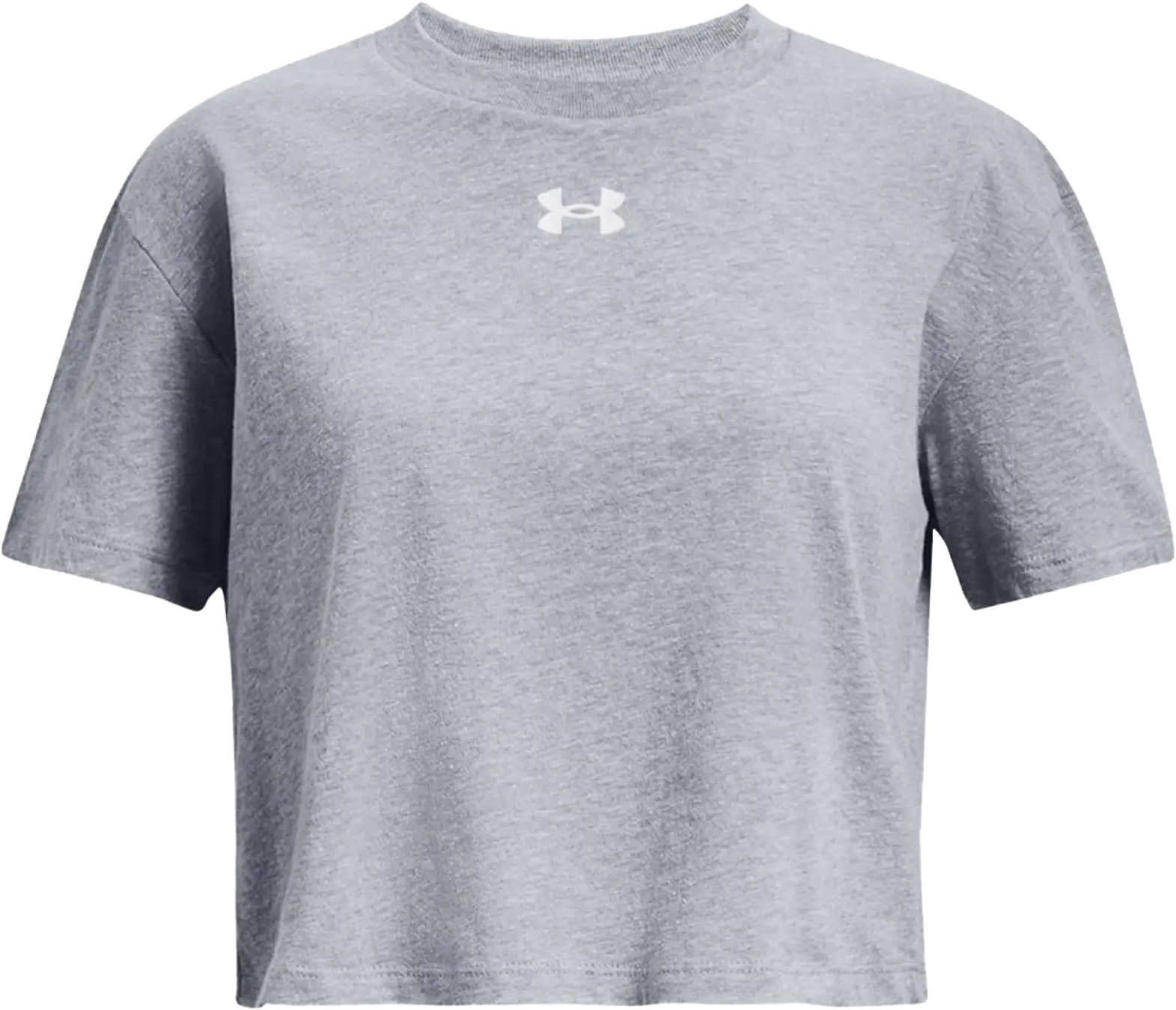 T-shirt Under Armour UA CROP SPORTSTYLE LOGO SS-GRY