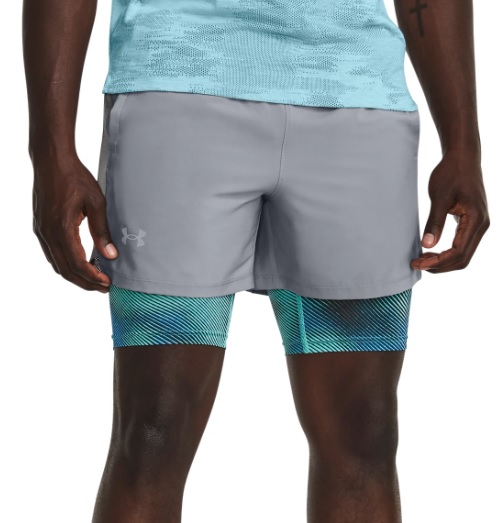 Short para correr Under Armour Launch 7 2IN1 de hombre