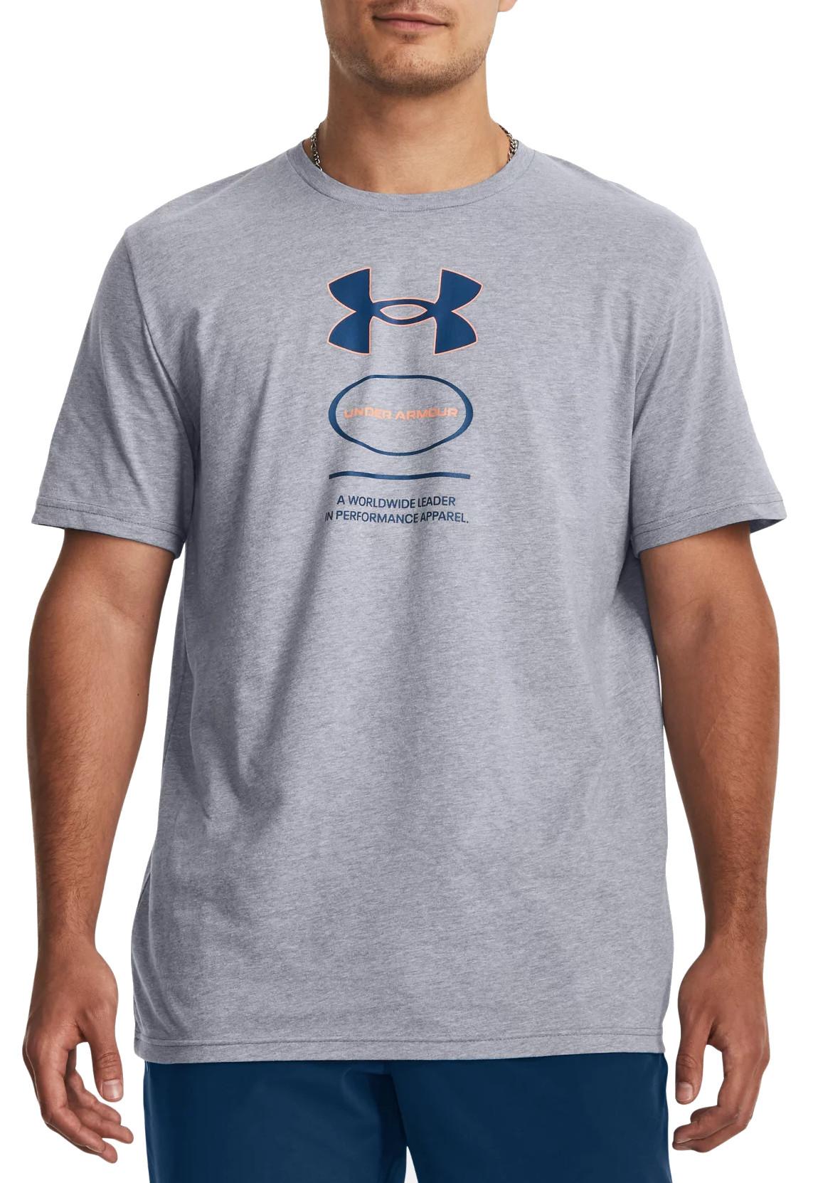 Camiseta Under Armour Stacked-gris