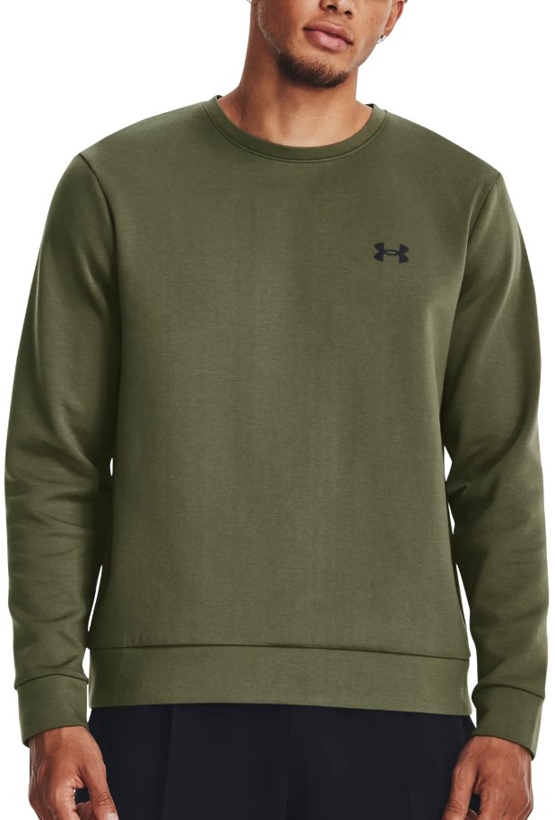 Collegepaidat Under Armour UA Unstoppable Flc Crew-GRN