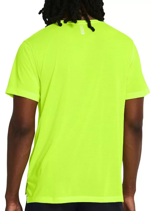 podkoszulek Under Armour UA LAUNCH SHORTSLEEVE-GRN