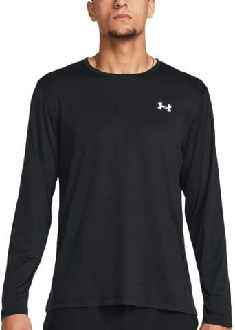 UA LAUNCH LONGSLEEVE-BLK