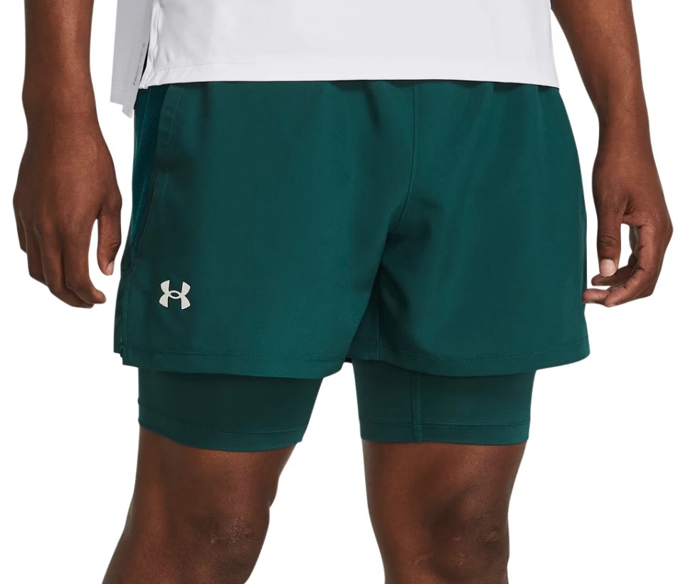 Kratke hlače Under Armour UA LAUNCH 5 2-IN-1 SHORTS-BLU