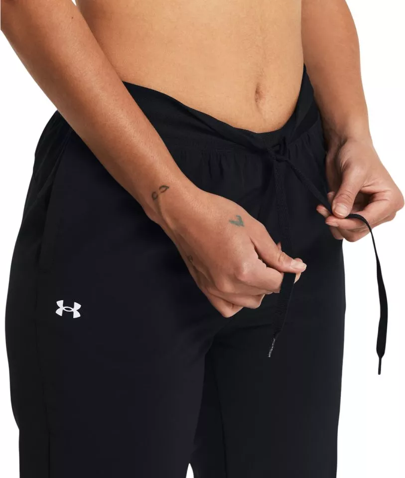 Hlače Under Armour ArmourSport High Rise Wvn Pnt-BLK
