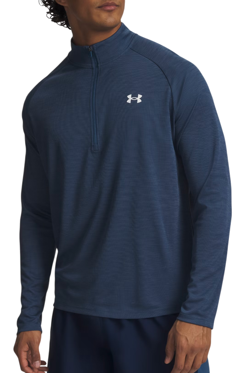 Sweatshirt Under Armour Textured 1/2 Zip - Top4Running.com