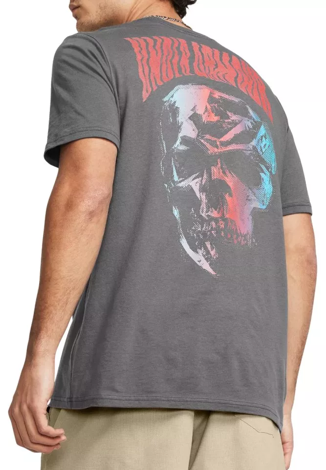 Pánské tričko s krátkým rukávem Under Armour UA Dusk To Dawn Skull