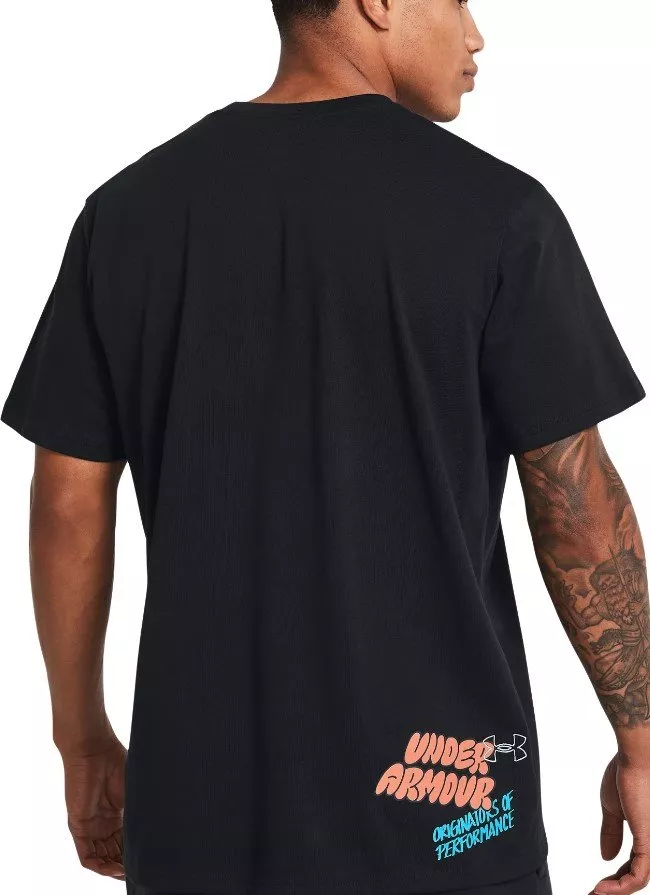 Pánské tričko s krátkým rukávem Under Armour Logo Overlay EMB