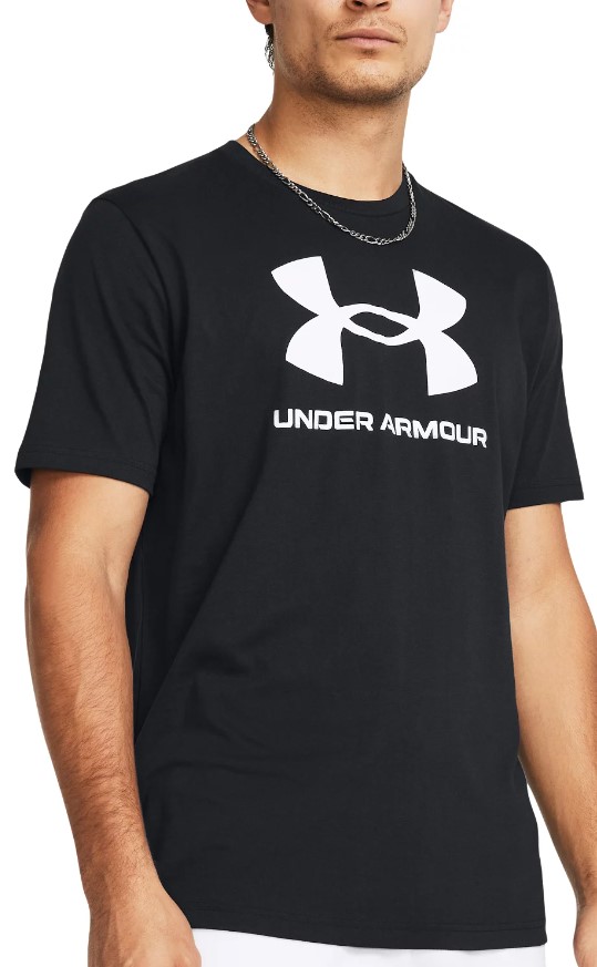 Tee-shirt Under Armour UA SPORTSTYLE LOGO UPDATE SS-BLK