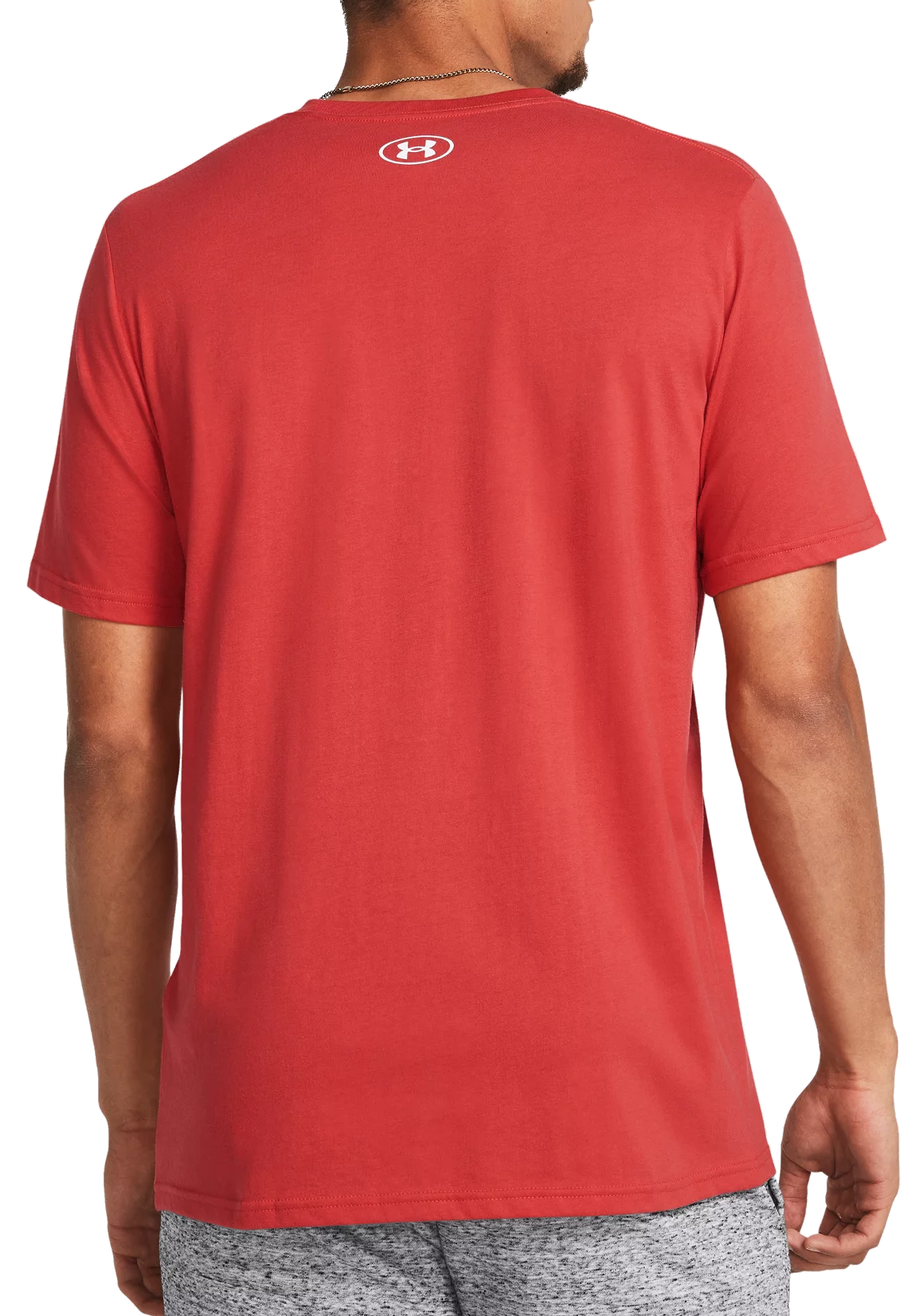 UNDER ARMOUR SPORTSTYLE LOGO UPDATE SS - Red/White