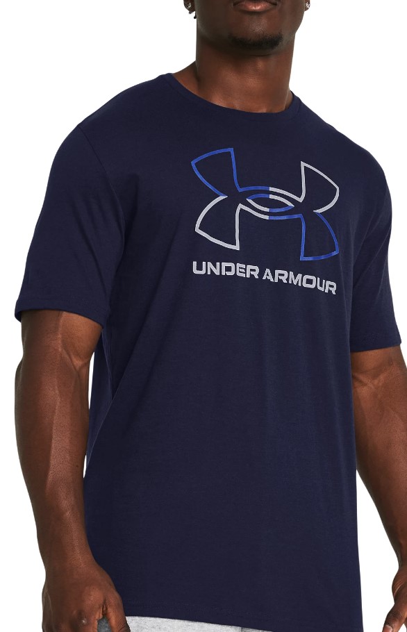 Tee-shirt Under Armour UA GL FOUNDATION UPDATE SS-BLU