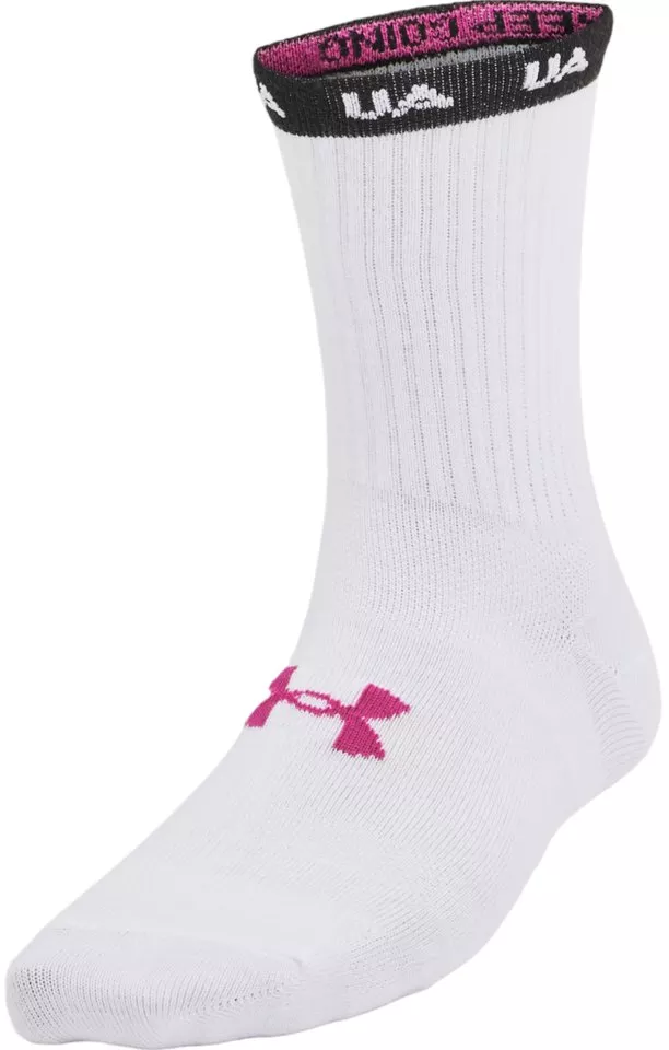 Dámské ponožky Under Armour Essential Mid Crew Socks (3 páry)