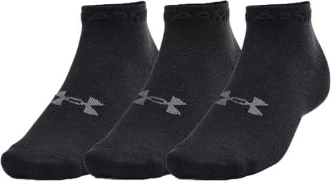 UA Essential Low Cut 3pk-BLK