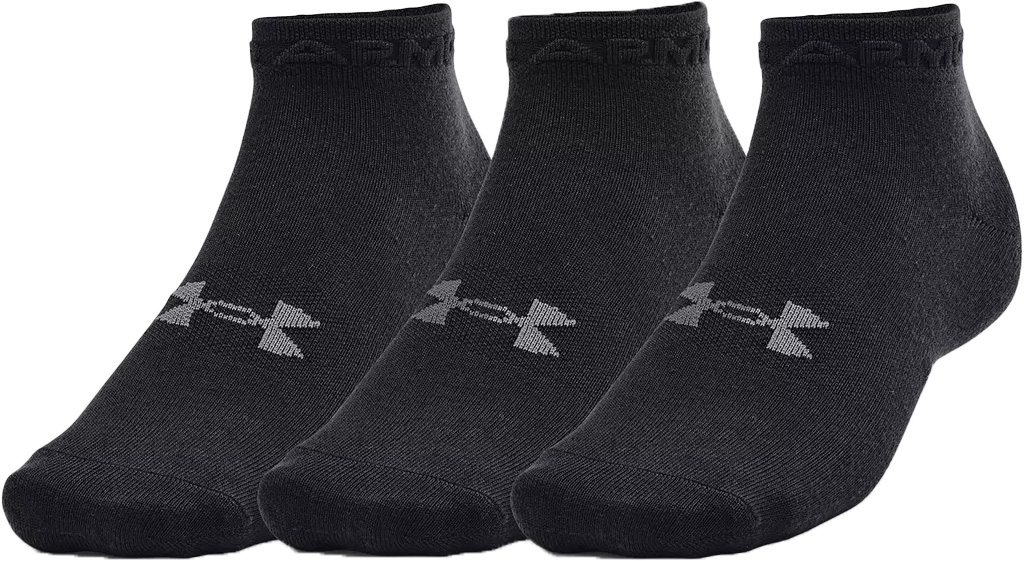 Socks Under Armour UA Essential Low Cut 3pk-BLK