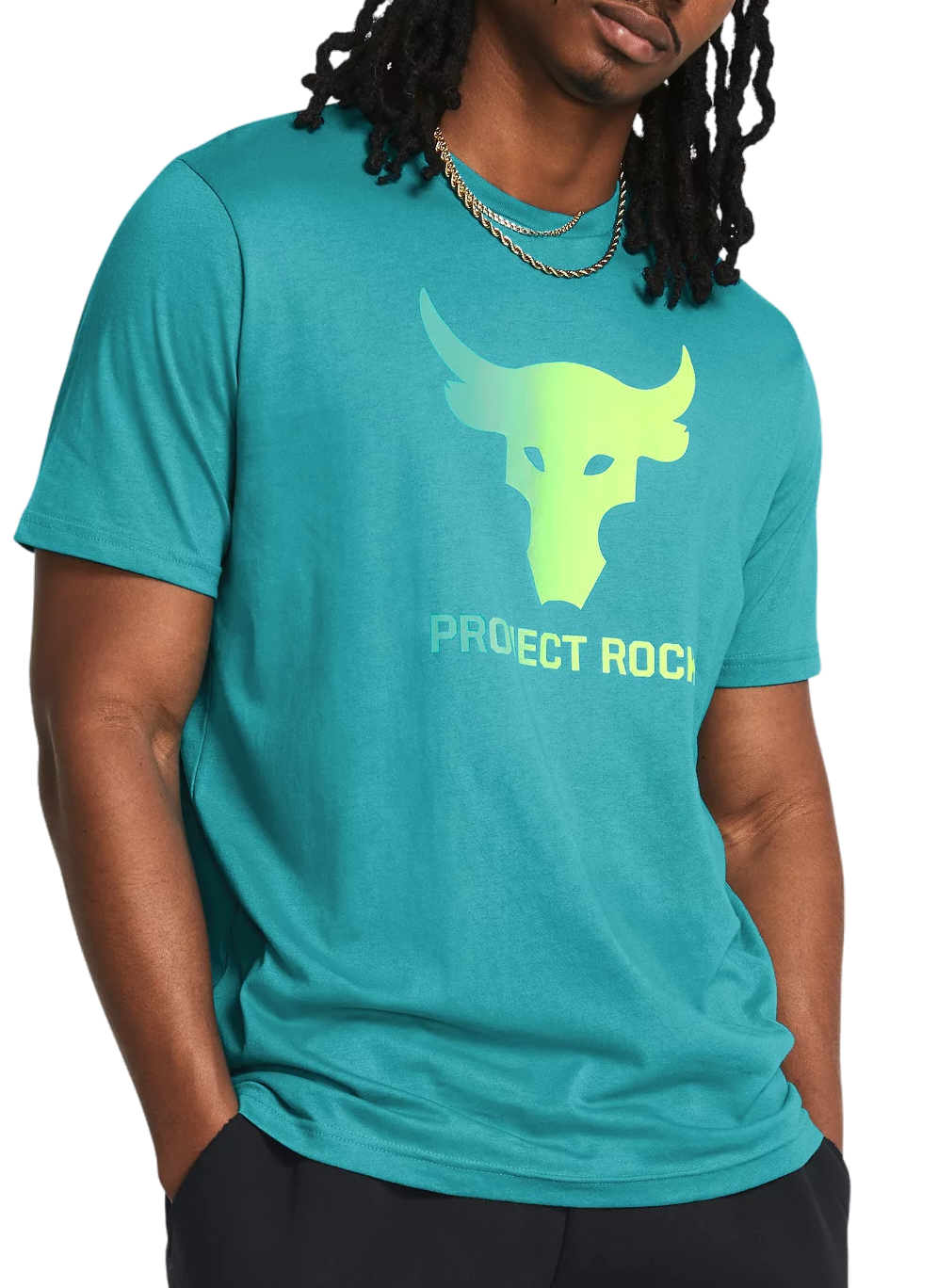 Pánské tréninkové tričko s krátkým rukávem Under Armour Project Rock Payoff Graphic