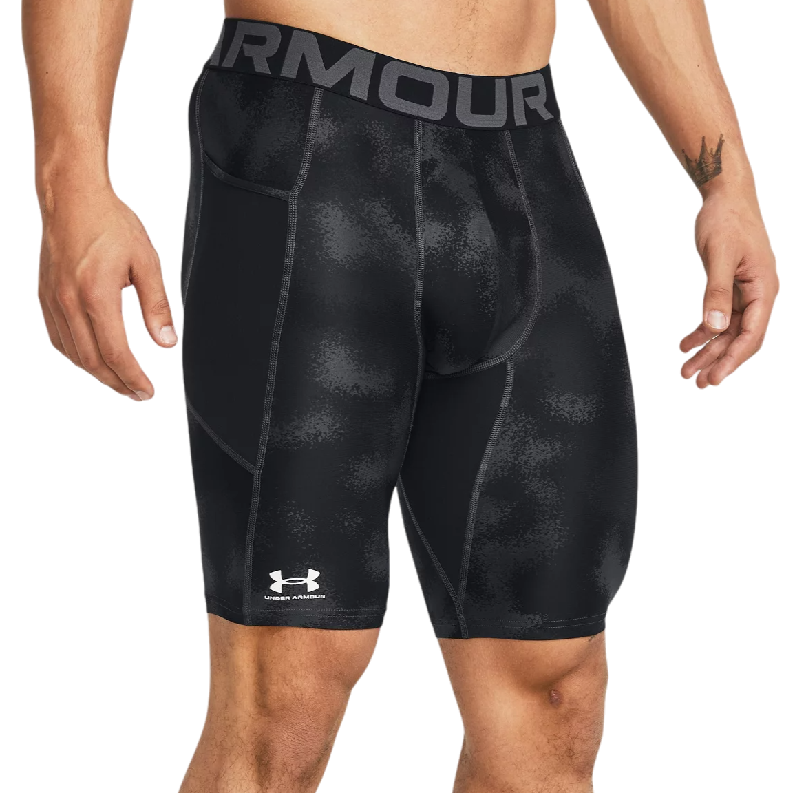 Pánské kompresní šortky Under Armour HeatGear® Printed Long