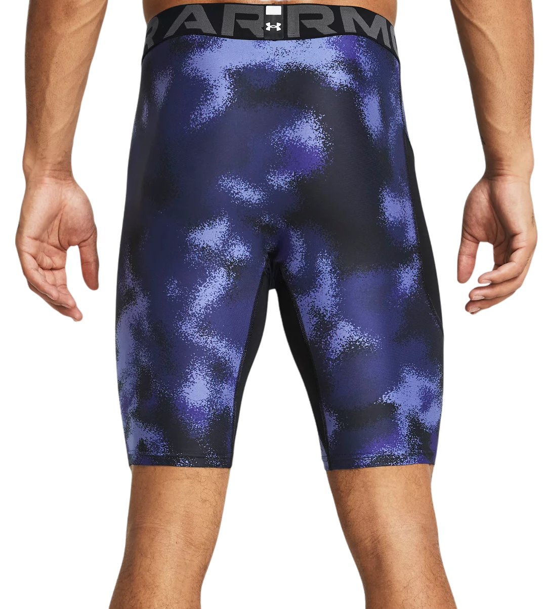 Under Armour Men's HeatGear Compression Shorts - Blue, Xl