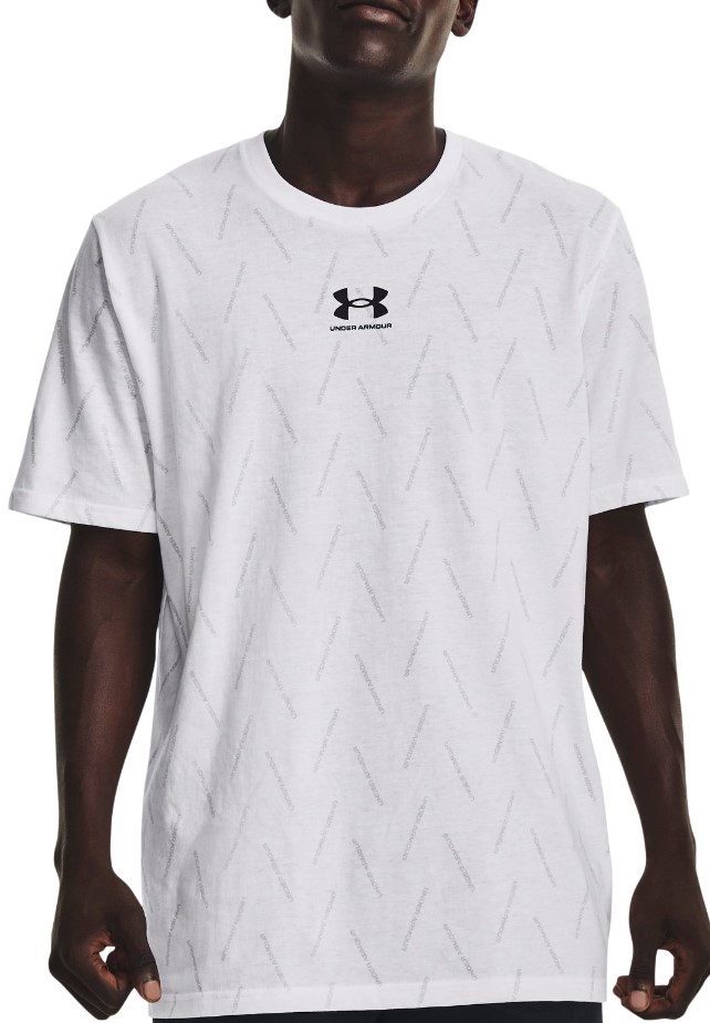 T-shirt Under Armour UA M ELEVATED CORE AOP NEW-WHT 