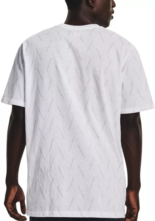 T-shirt Under Armour UA M ELEVATED CORE AOP NEW-WHT 