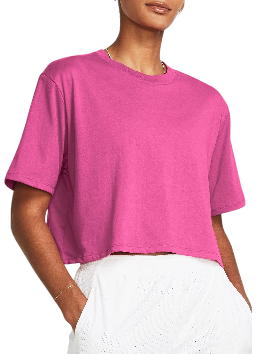 Tricou Under Armour Campus Boxy Crop Top