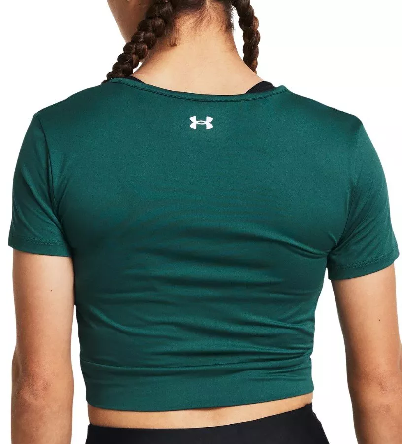 Tricou Under Armour Motion Crossover Crop SS-BLU