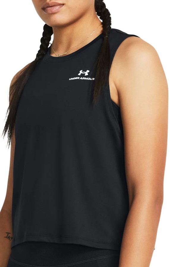 Tielko Under Armour Vanish Energy Crop Tank-BLK