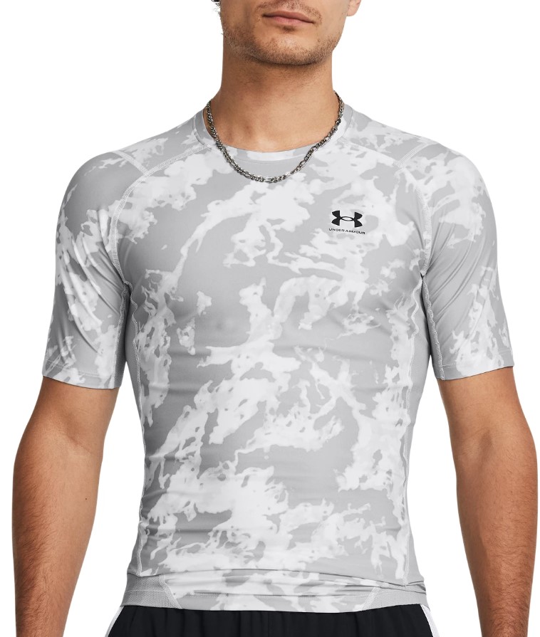 T-Shirt Under Armour UA HG IsoChill Prtd SS-GRY