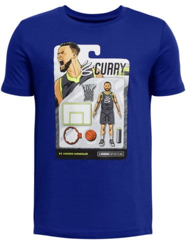 Curry Animated Tee 1-BLU