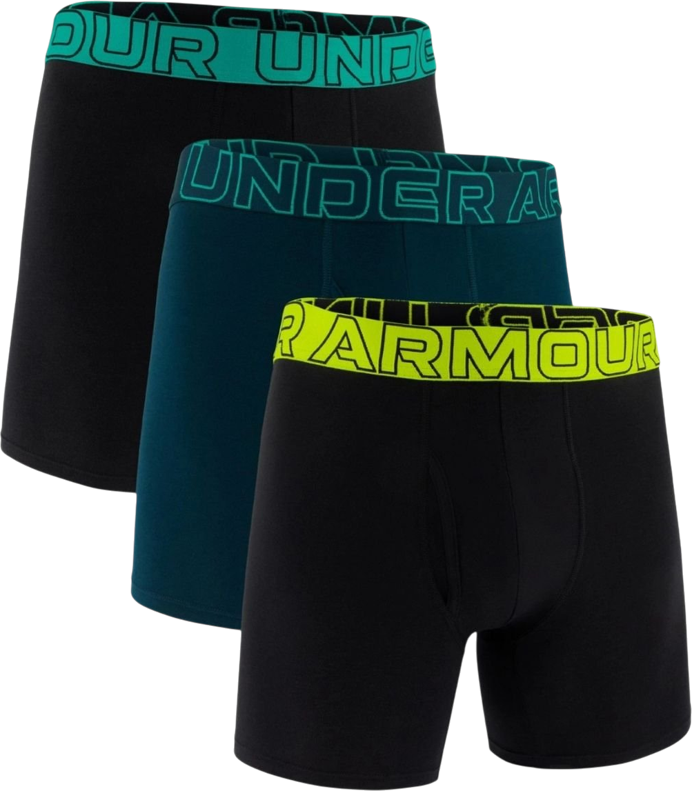 Under Armour Performance Cotton Solid 6in - 3 pack Boxers, XXL, Veelkleurig