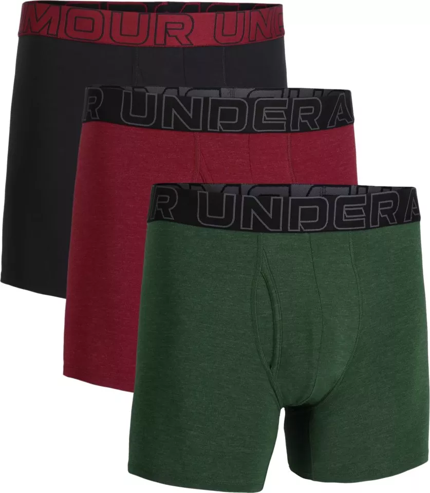 Pánské boxerky Under Armour Performance Cotton Solid 6in (3 kusy)