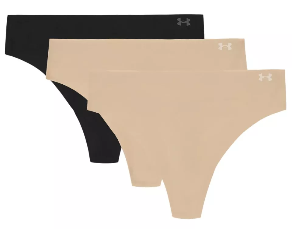 Bragas Under Armour Pure Stretch 3-Pack No Show Thong
