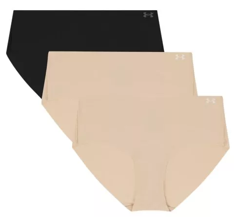 Pure Stretch No Show Hipster 3-Pack