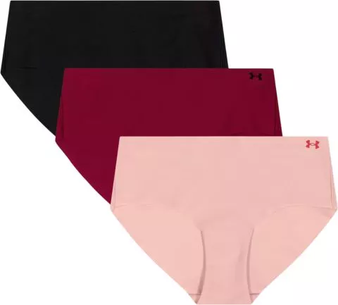 Pure Stretch No Show Hipster 3-Pack