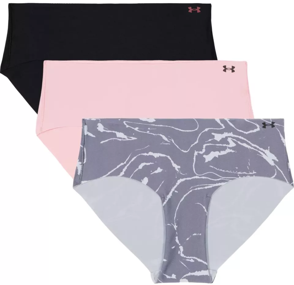 Lenjerie Under Armour Pure Stretch 3-Pack Printed No Show Hipster