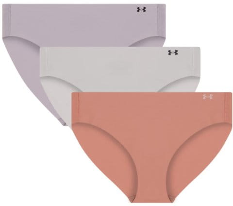 UA PURE STRETCH NO SHOW BIKINI-SOLID 3PK