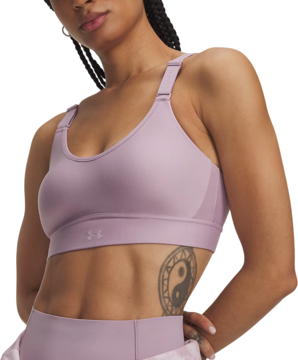 Under Armour Infinity 2.0 medium support BH, SA-C, Roze