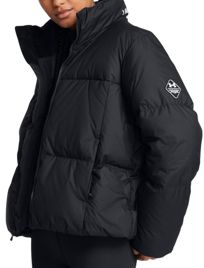Jacket Under Armour LIMITLESS DOWN PUFFER JACKET-BLK - Top4Running.com