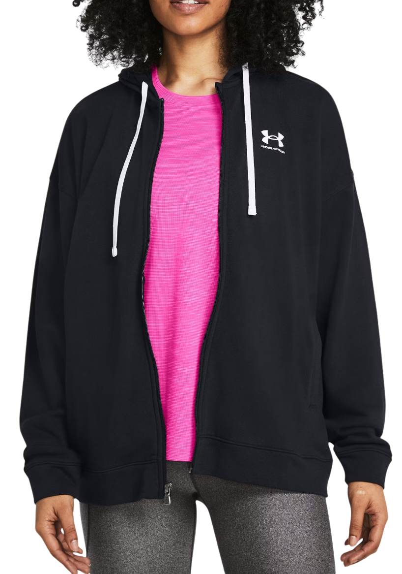 UA Rival Terry OS FZ Hooded