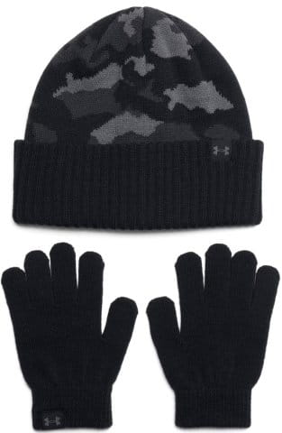 B Beanie/Glove Combo-BLK